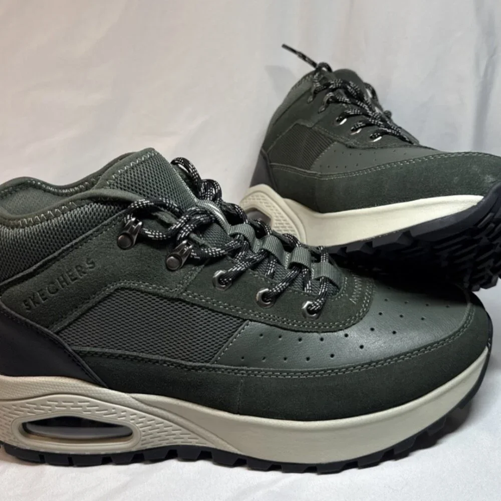 NWT‎ Skechers Sneakers Men Size 10.5 Uno Rugged Adventure Air Suede Street L.A.